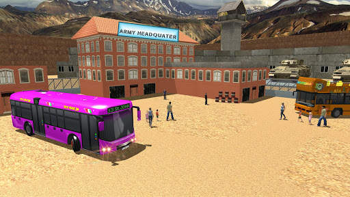 Offroad Coach Bus Driving Simulator screenshot 5