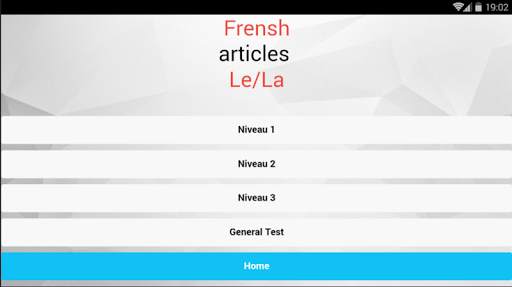 learn frensh articles le/la 2 تصوير الشاشة