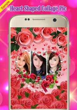 Pink Love Valentine Collage screenshot 2