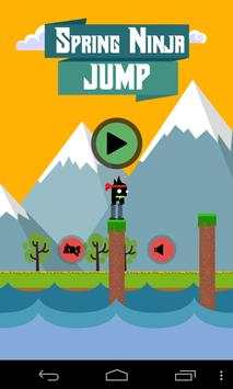 Spring Ninja Jump screenshot 1