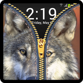 Wolf zipper - fake icon