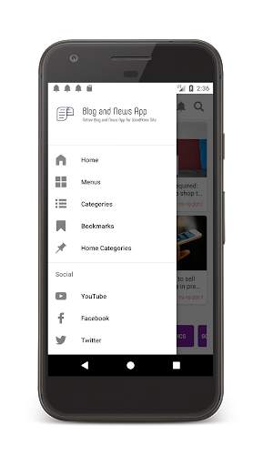 Blog and News App for WordPress Site screenshot 8