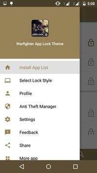 Warfighter App Lock Theme screenshot 7