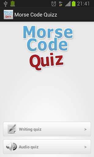 Morse Code Quiz screenshot 1