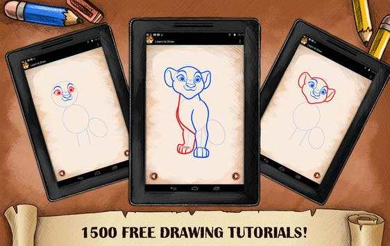 Drawing The Lion King Jungle Animals screenshot 2
