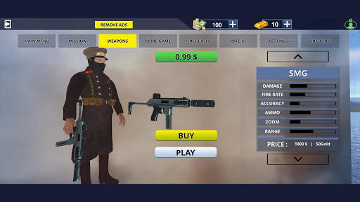 World of War Unknown Squad Free Firing Battle screenshot 7