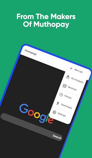 Mutho Browser - All In One Easy Browser, Free VPN screenshot 1