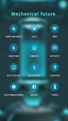 Mechanical Future APUS Launcher theme screenshot 3