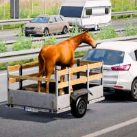 US Truck Animal Transport Game logo