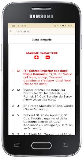 Calendar Ortodox 2019 screenshot 2