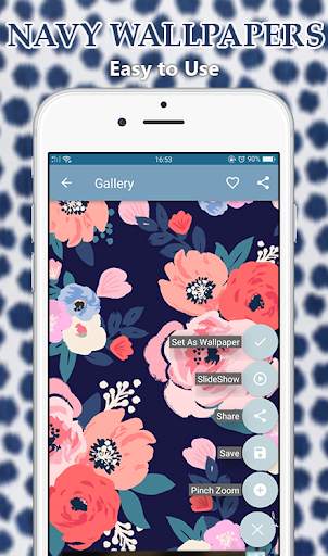 Navy Blue Wallpaper screenshot 4