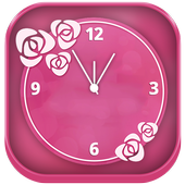 Rose Clock icon