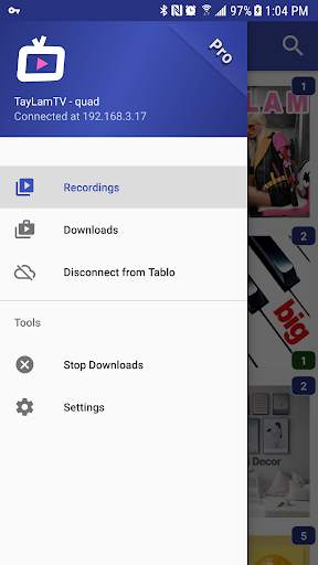 ota2GO - Downloader for use with Tablo OTA DVRs screenshot 8