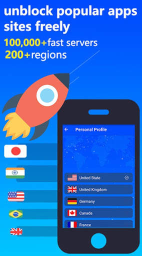 Super VPN Lite Free VPN Client & VPN Tuber screenshot 3
