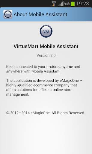 VirtueMart Mobile Assistant screenshot 6