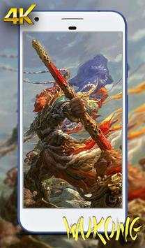 Sun Wukong - Monkey King HD Wallpaper screenshot 6
