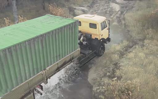 Offroad Truck Simulator: Cargo Driving 3D screenshot 3