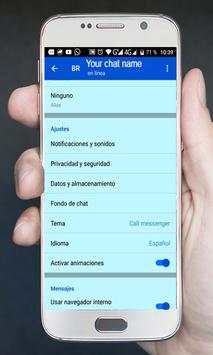 Call Messenger - Free call and chat 2 تصوير الشاشة