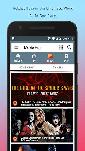 Movie Hunt : Movies & TV Info. Trailers. News. screenshot 5