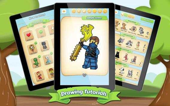 How to Draw Lego Ninjago screenshot 5