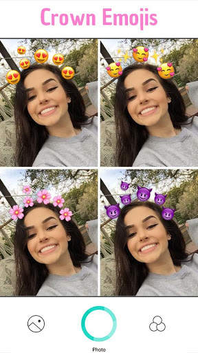 Crown Heart Emoji Camera Editor screenshot 3