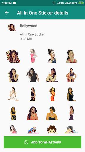 All in One Stickers -Greeting Sticker For WhatsApp screenshot 3