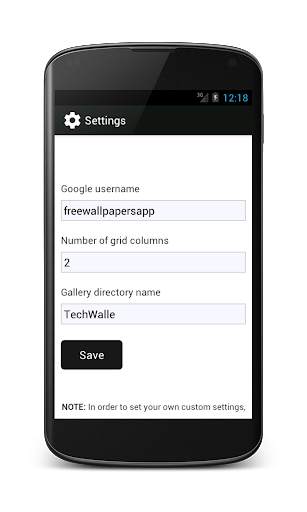 TechWall-E : The Only Custom Wallpaper Application screenshot 5