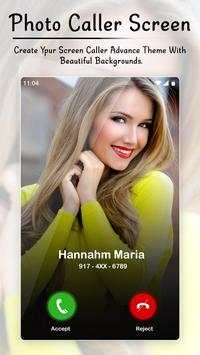 Photo caller Screen – HD Photo Caller ID скриншот 1