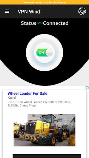 VPN Wind screenshot 1