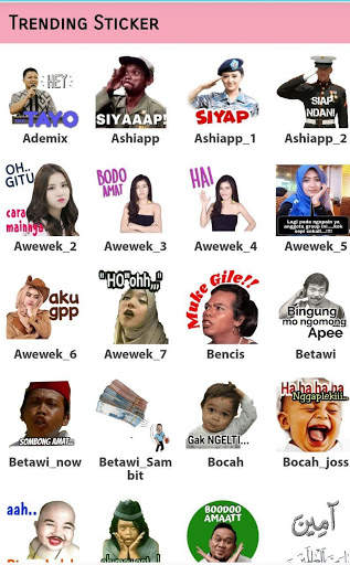 Kumpulan Sticker 2020 Lucu Keren for WAStickerApps screenshot 4