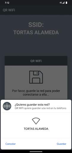 Conexión Wifi con QR screenshot 2