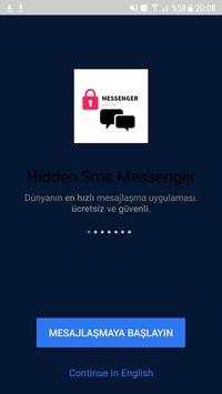 Hidden Sms Messenger screenshot 1
