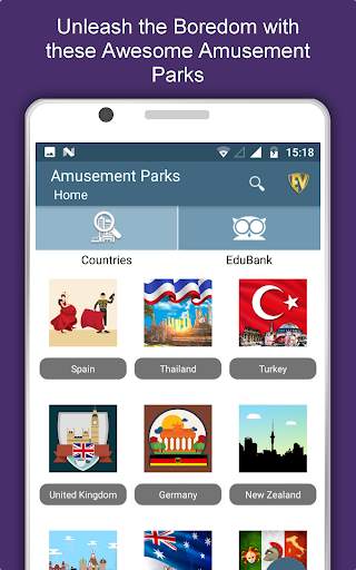 Famous Amusement Parks Travel & Explore Guide screenshot 8