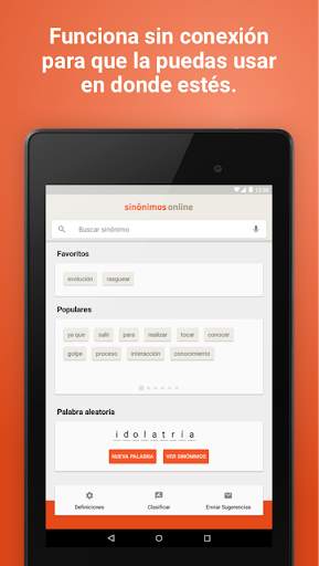 Diccionario Sinónimos Offline screenshot 7