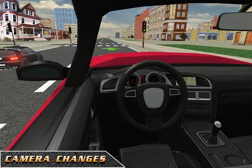 3D City School Driving Simulator screenshot 13