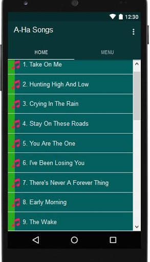 A-Ha Songs screenshot 1