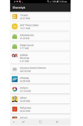 Share Apk screenshot 1