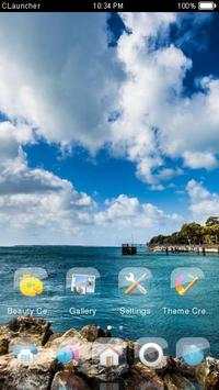 Sunny Beach Theme C Launcher screenshot 3