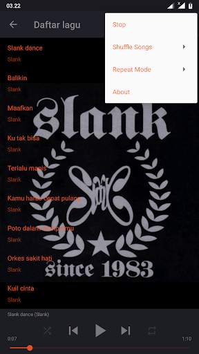 Slank mp3 offline screenshot 4