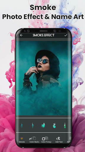 Smoke Photo Effect - Name Art screenshot 4