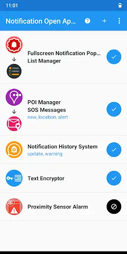 Notification Open App Manager screenshot 3