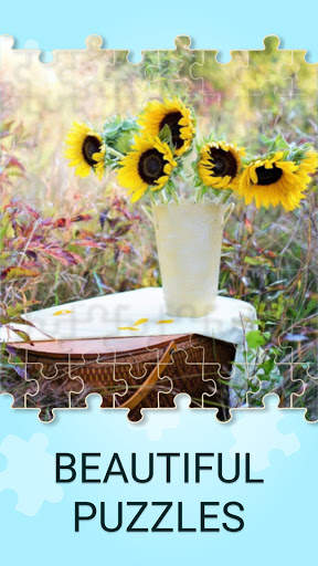 Flower jigsaw puzzles games screenshot 3