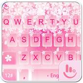 Pink Sakura Snow Keyboard 6.6.5.2019