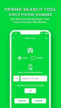 Friend Search For WhatsApp Number  Simulator screenshot 4