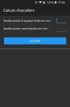 Calculs d'escaliers screenshot 1