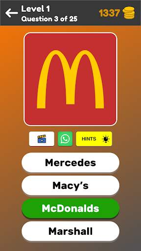 Logo Game: Multiple Choice screenshot 3