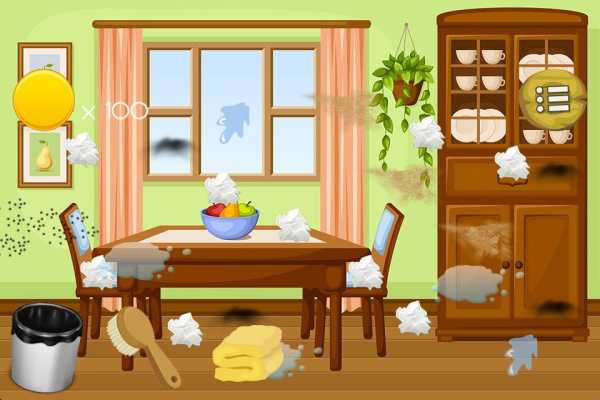 House Clean up Kids Game screenshot 4