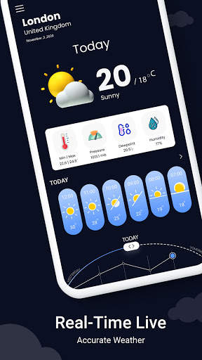 Dark Sky Weather - Weather Forecast, Weather Live screenshot 1