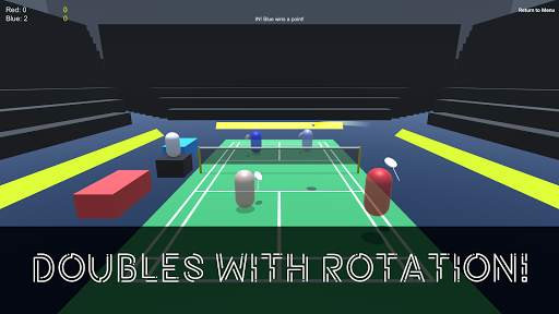 Capsule Badminton 4 تصوير الشاشة