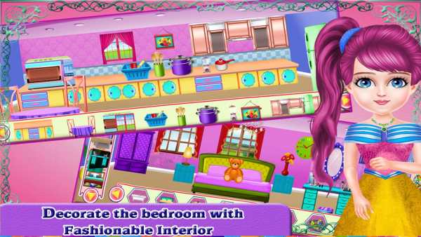 Doll House Interior Decorating Games screenshot 3